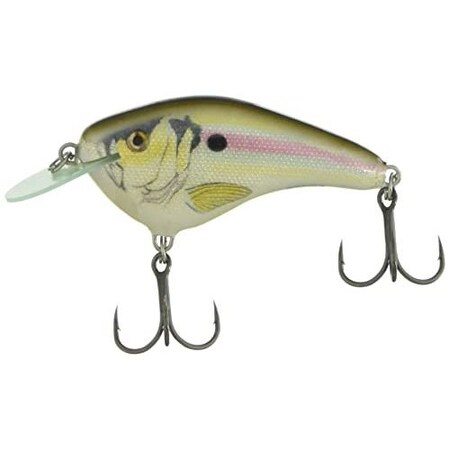 Rapala Og Slim 6 FloatingDiving, 234, 12 Oz, 6 Ft, Vmc 3 Hybrid Trebles, Copper Green Shad OGS06CGSD
